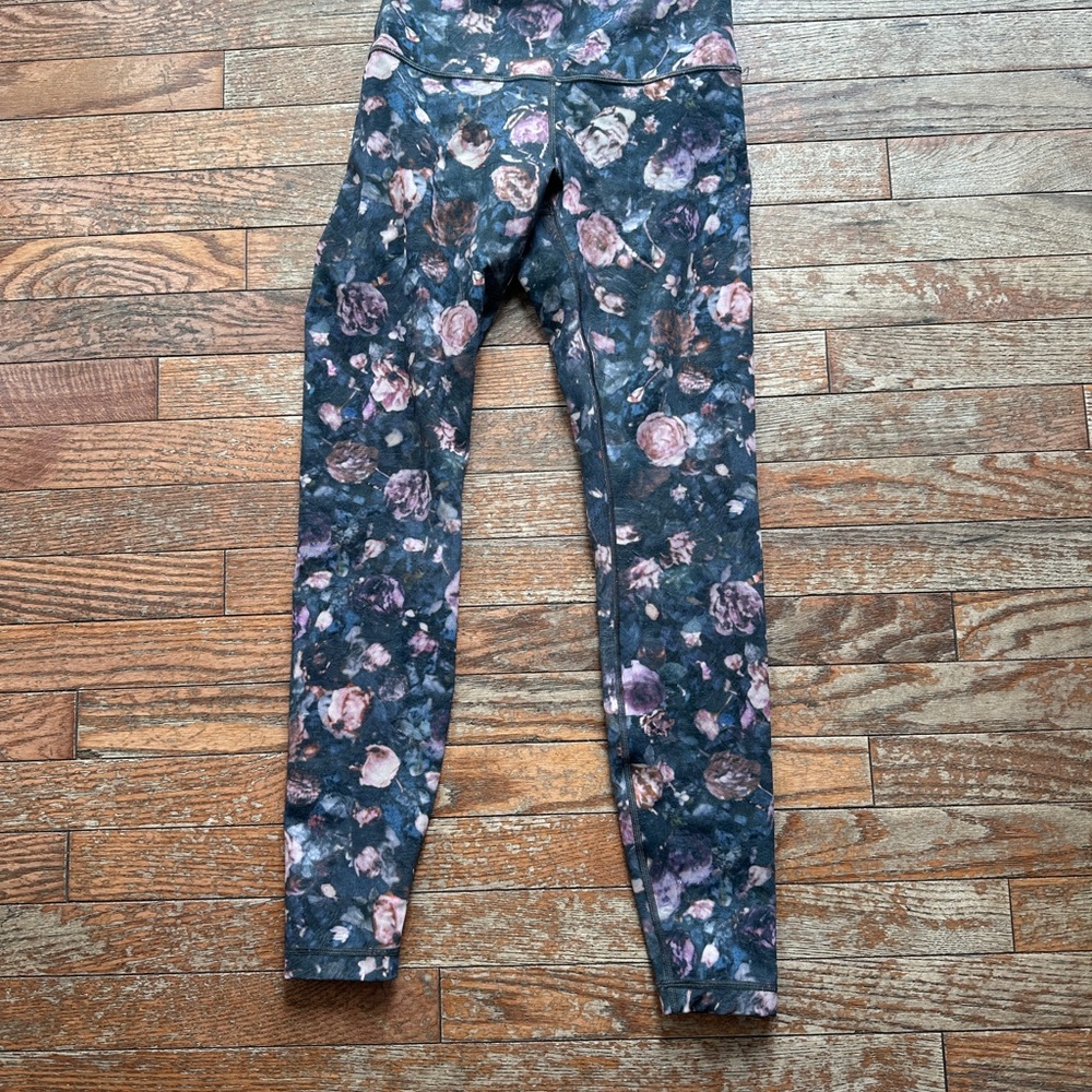 Lululemon Floral High-Rise Leggings